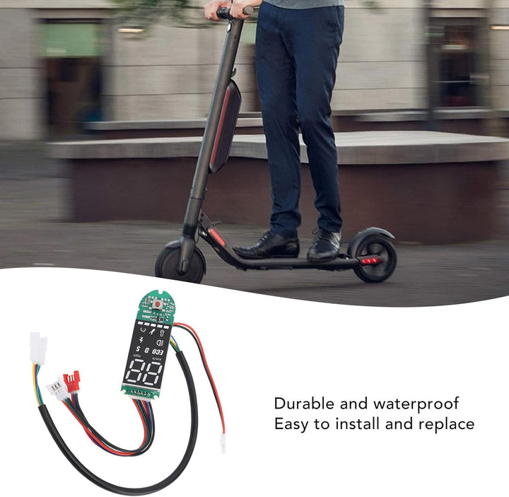 HERCHR Elektroroller Armaturenbrett, 8,5–10 Zoll Elektroroller Armaturenbrett Platine Datenanzeige B