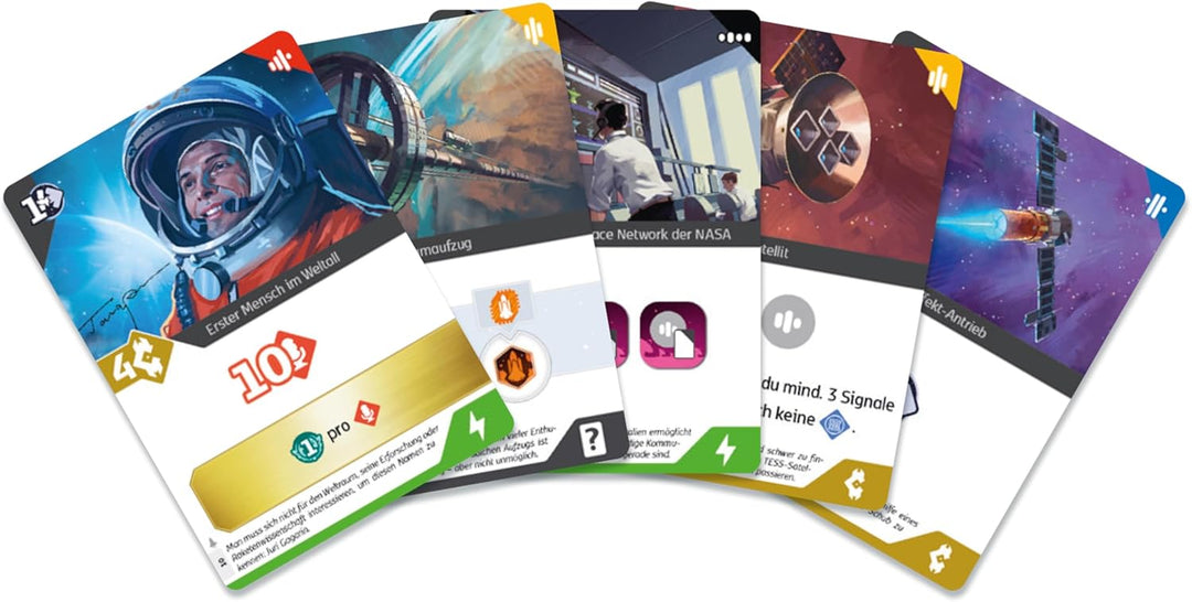 CGE Czech Games Edition SETI: Raumfahrtorganisationen - Brettspiel-Erweiterung im Weltall - Strategi