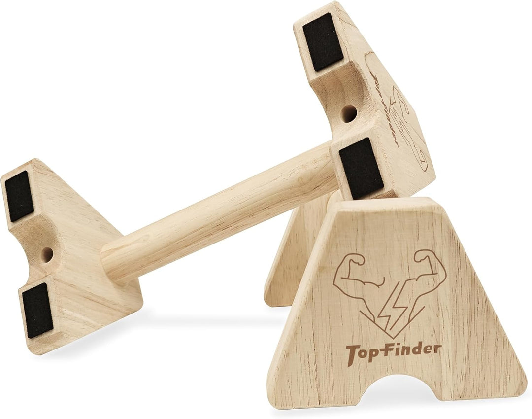 Liegestützgriffe Holz, Parallettes Calisthenics Handstand Griffe Stütze Push Up Bars Calestetic Equi