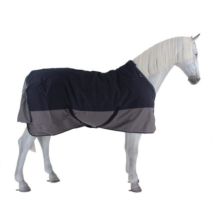 Equi-Theme Winterdecke 50g Füllung 600D TYREX Marineblau/grau marineblau/grau 135cm, marineblau/grau