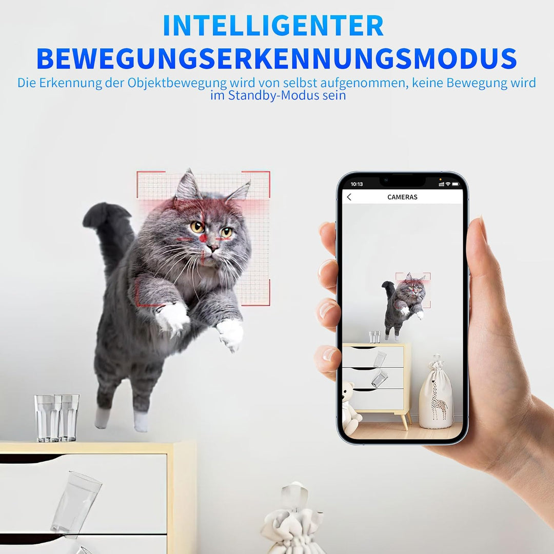 4K Bodycam Körperkamera Mini, Body Cam mit APP, Mini Body Camera Bewegungserkennung Tragbare Überwac