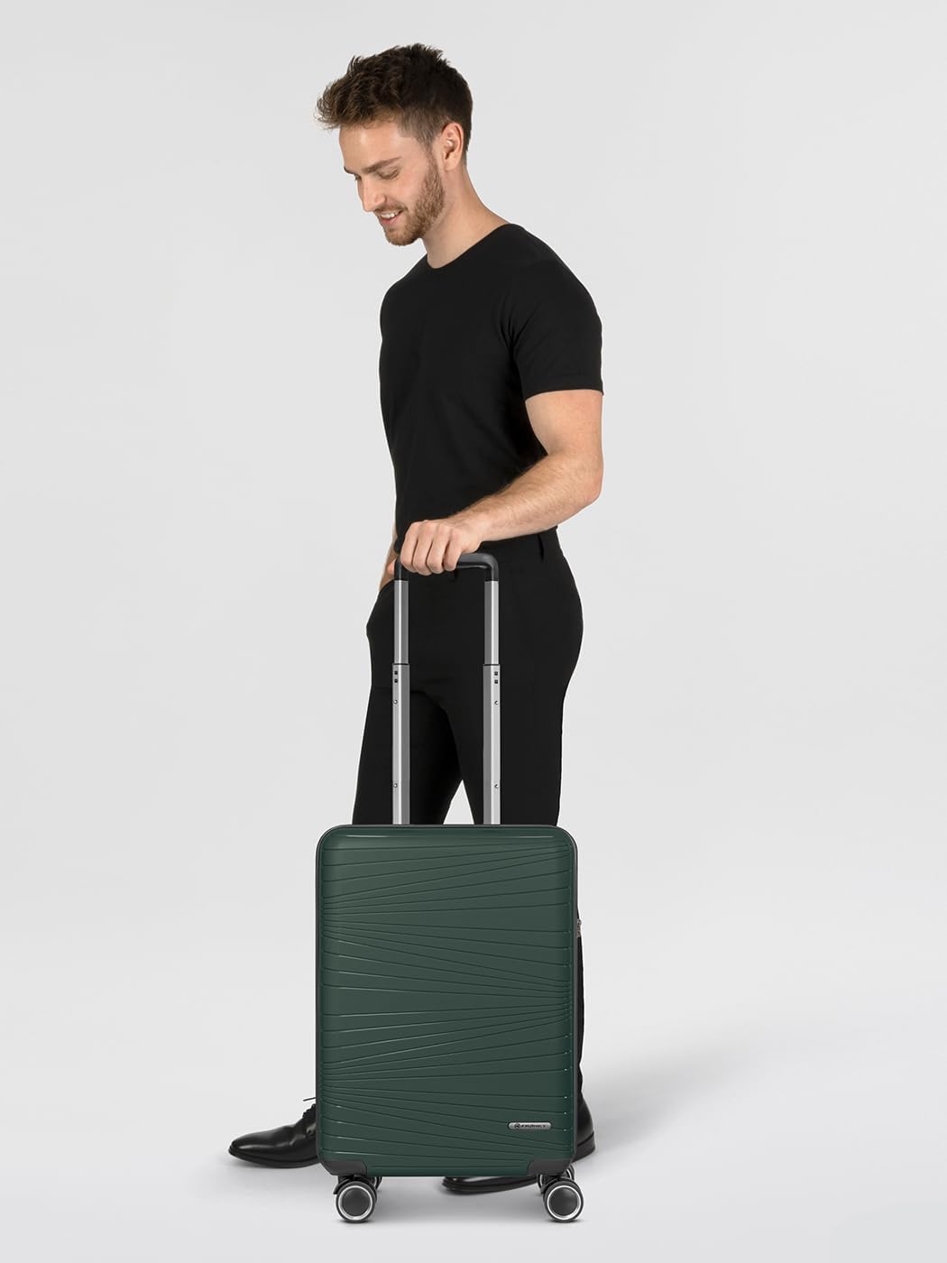 Franky Dallas 3.0 Hartschalen-Trolley mit 4 Rollen S 55 cm | Ausgestattet mit TSA-Schloss, Dehnfalte