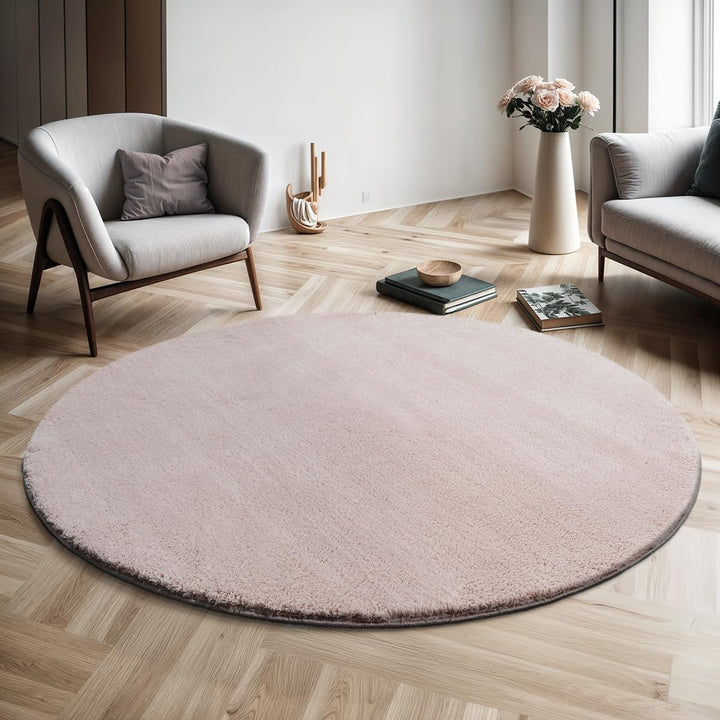 the carpet Relax – Superweiches Badezimmerteppich, Flauschige Badematte in Felloptik, rutschfest & W
