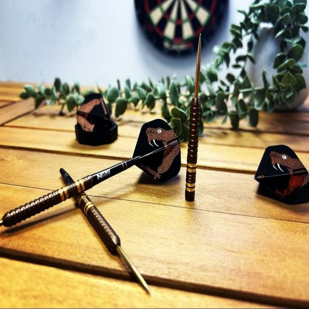 RED DRAGON Peter Snakebite Wright Copper Fusion Premium Wolfram Darts Set mit Flüge und Stielen 21.0