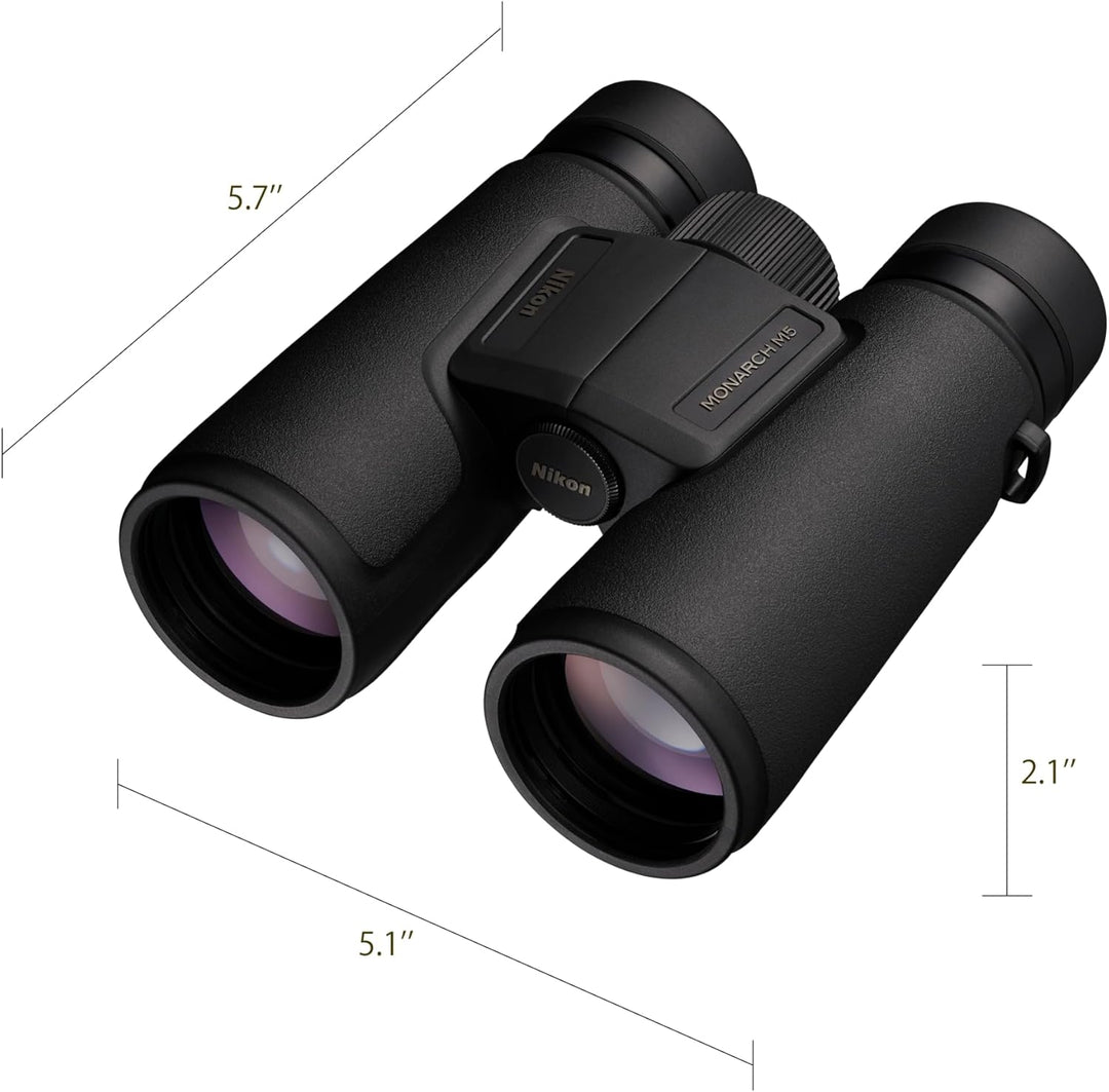Nikon Outdoor Fernglas Monarch M5 10x42, Schwarz