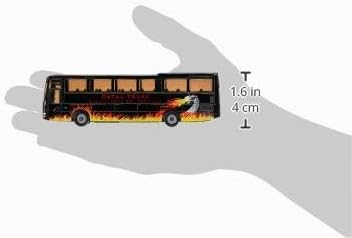 siku 1624, MAN Reisebus, Metall/Kunststoff, Schwarz, Spielzeugauto für Kinder, MAN Reisebus