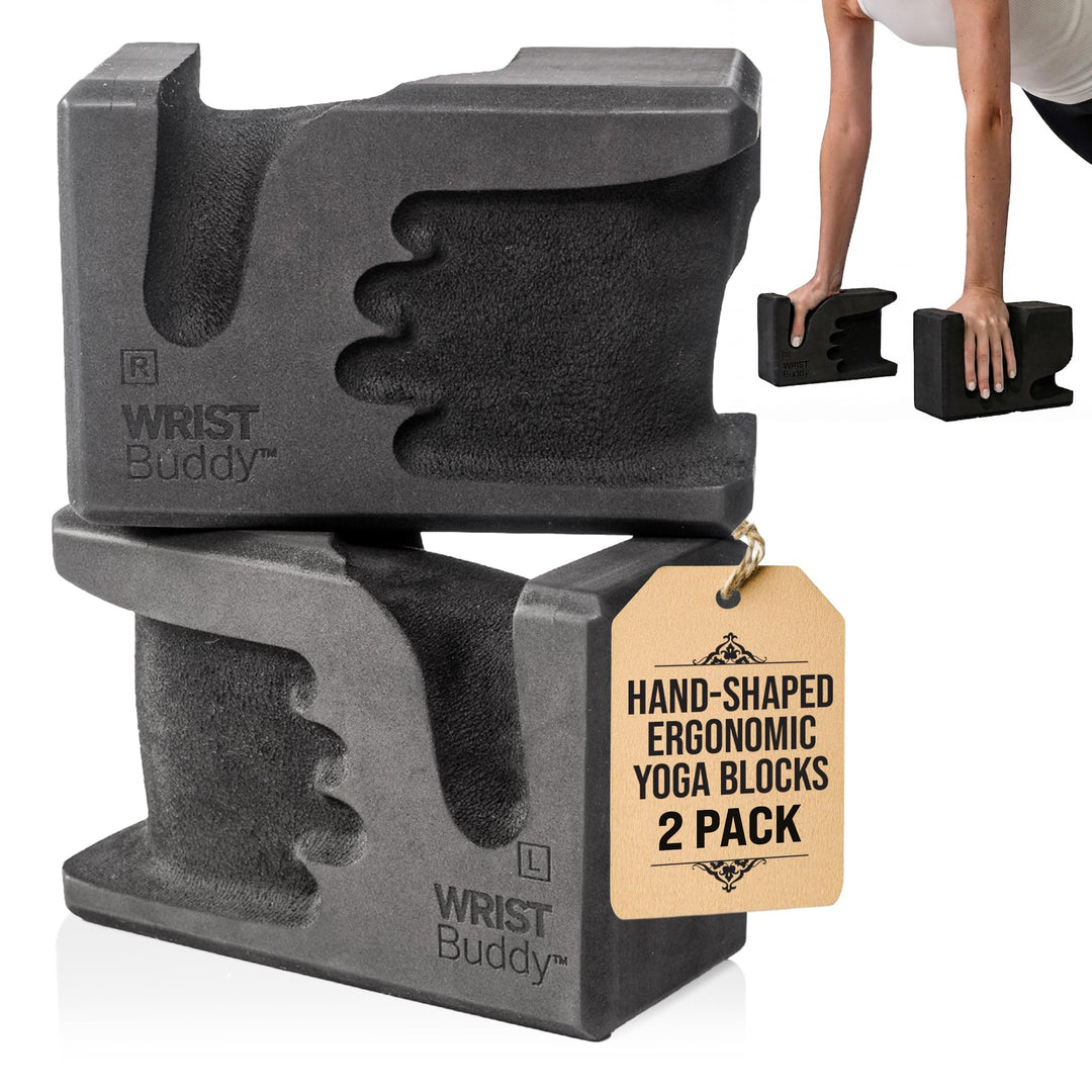 WRIST BUDDY Yoga-Blöcke, entwickelt, um Handgelenkschmerzen, Komfort und Griffkraft zu lindern, erst
