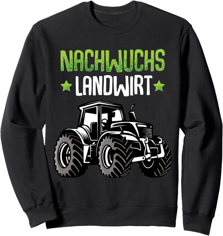 Traktor Trecker Nachwuchs Landwirt Kinder Junge Sweatshirt