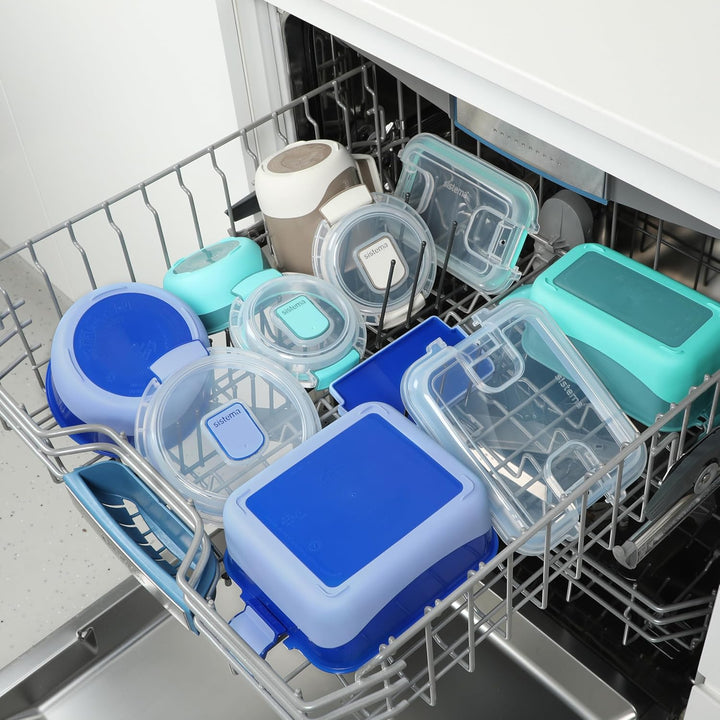 Sistema Heatables Microwave Soup Mug & Noodle Mug | 660ml & 1.15L | Leakproof Meal Prep Containers w