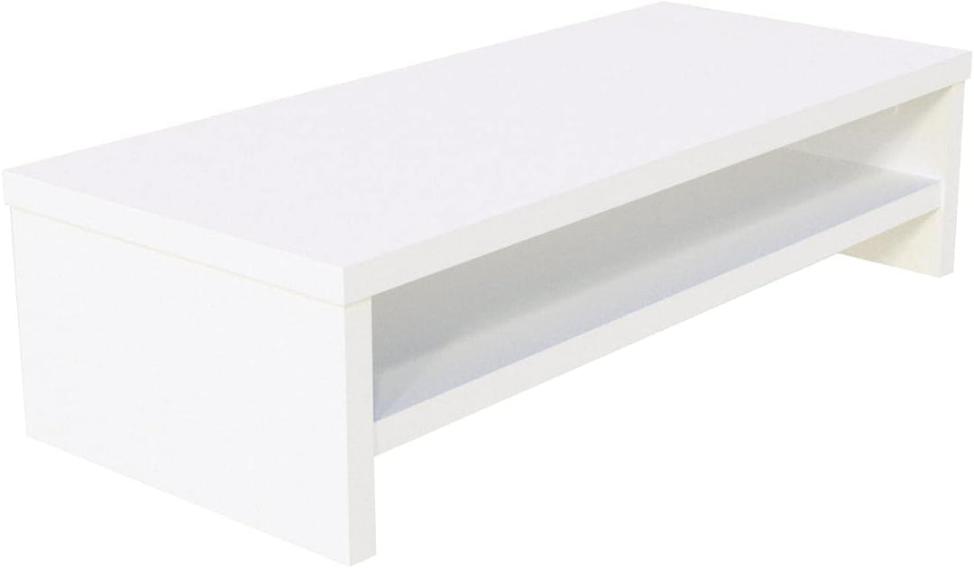 Henor, Monitorständer mit Mittelablage, TV-Bildschirmerhöhung, in FSC® Holz, 62 x 26,5 x 16 cm. Trag