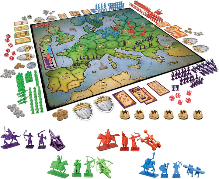 Winning Moves Games Risk Europe, Blau