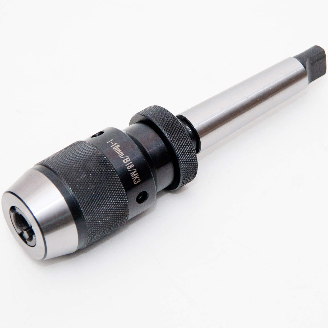 Schnellspannbohrfutter Bohrfutter 1-16 mm Konus B18 mit Kegeldorn MK3