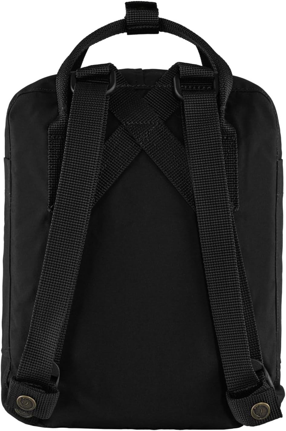 Fjällräven Kids Kanken Mini-Rucksack, Schwarz (Black), 29 x 20 x 13, 7 Liter, Schwarz