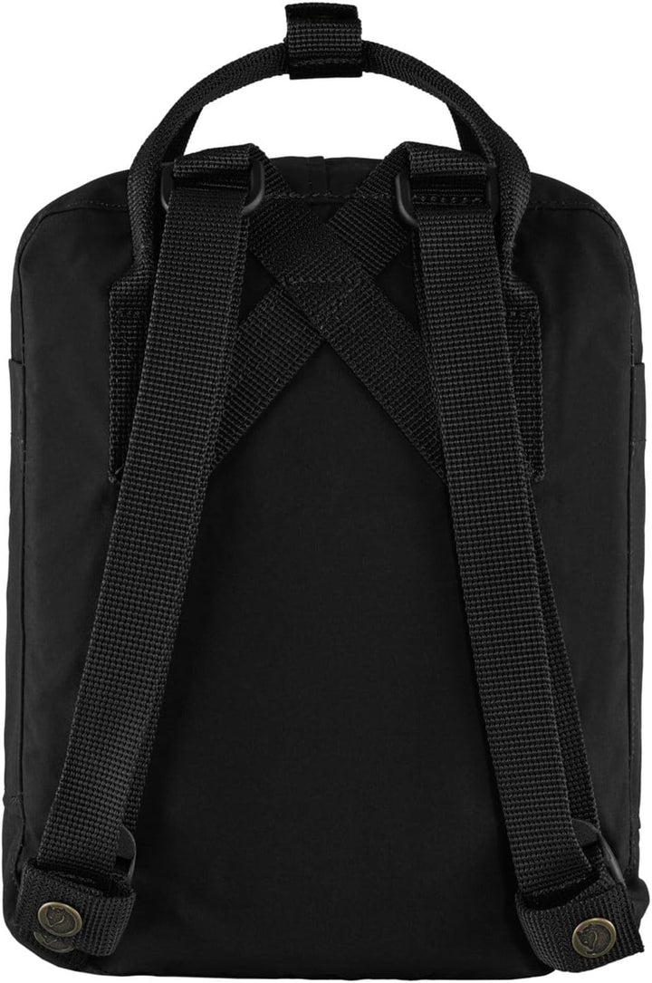 Fjällräven Kids Kanken Mini-Rucksack, Schwarz (Black), 29 x 20 x 13, 7 Liter, Schwarz