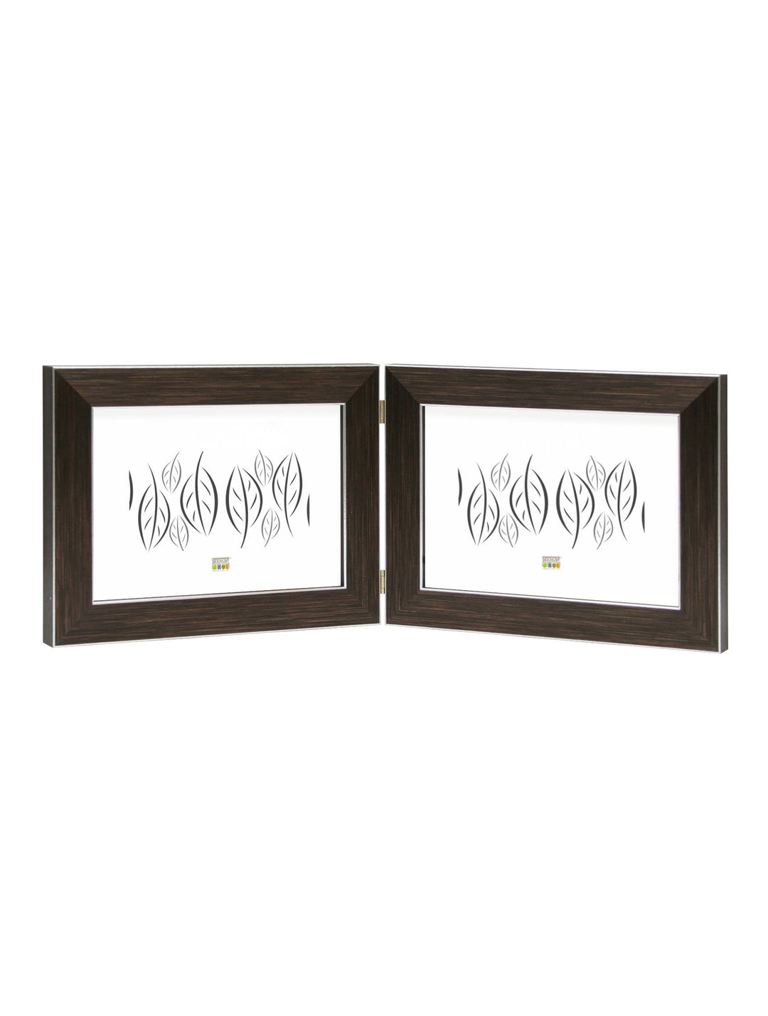 Deknudt Frames S41VK3-H2H-15.0X20.0 Doppel-Bilderrahmen für Fotos 15 x 20 cm, Querformat, Kunstharz,