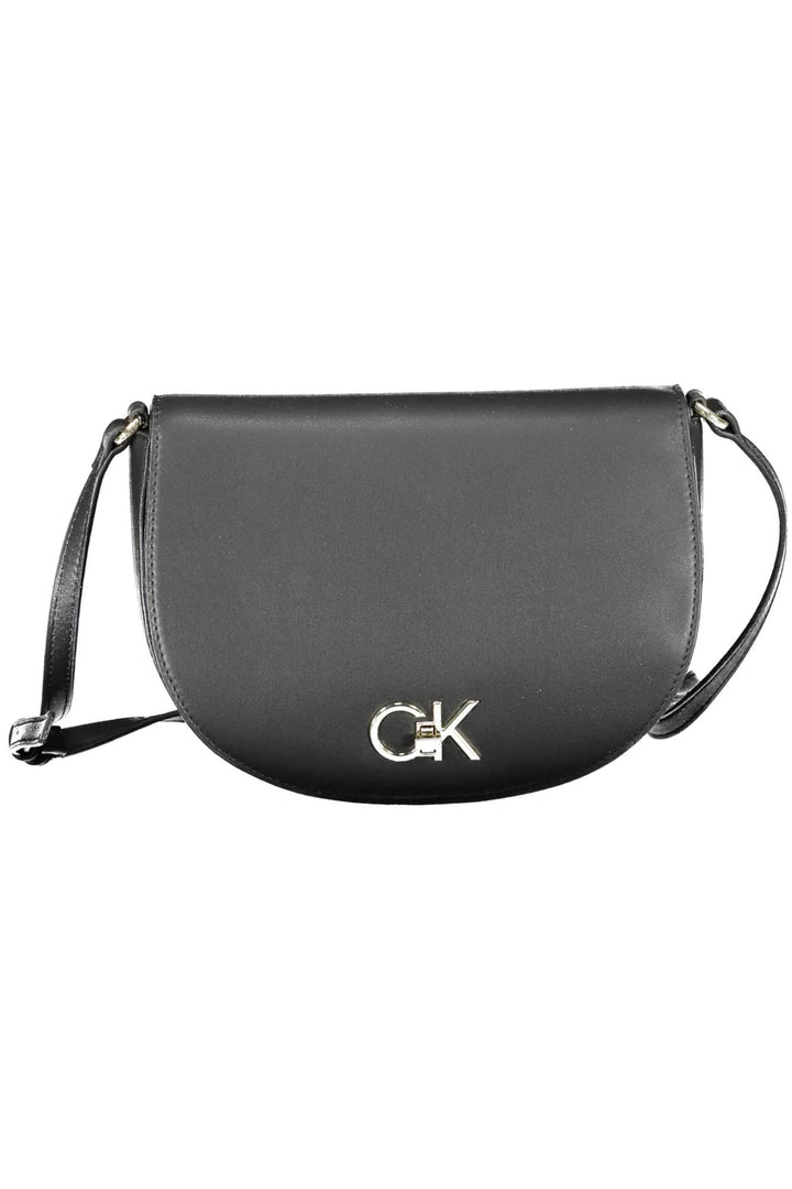 Calvin Klein Damen Re-Lock Satteltasche Tasche, Ck Schwarz