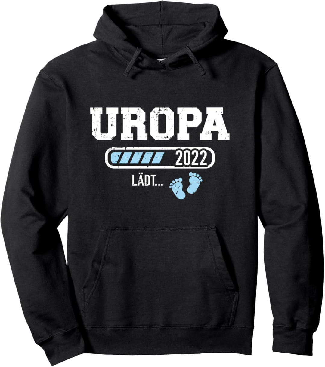 Uropa 2022 lädt Schwangerschaft verkünden Pullover Hoodie