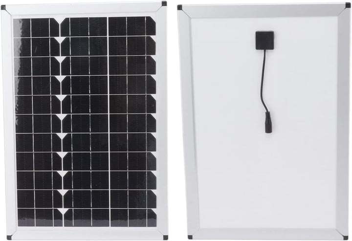 100W Solar Panel Kit E mit 20A 12 V 24 V Controller für das Camping des Autos