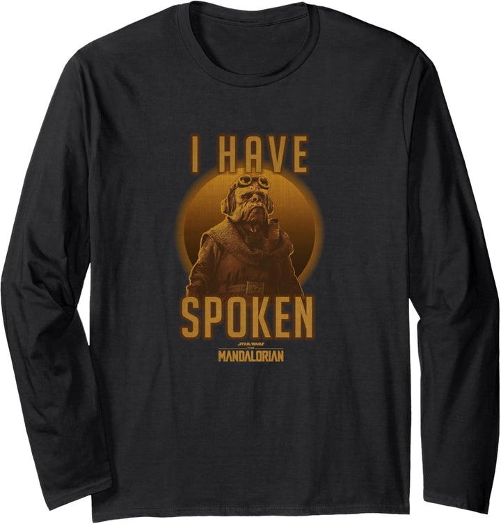 Star Wars The Mandalorian Kuill I Have Spoken Circle Langarmshirt
