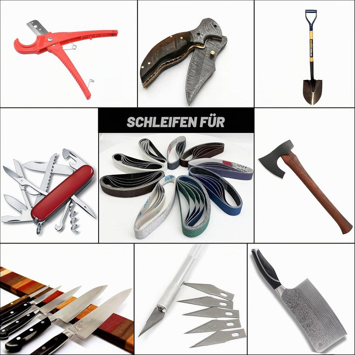 Huanlemai Ersatz-Schleifband-Set für scharfe Messer und Werkzeugschärfer Ken Onion Edition (WSKTS-KO