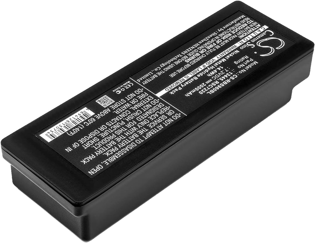 CS-RBS960BL Akkus, 2000 mAh, kompatibel mit [Scanreco] 16131, 590, 592, 790, 960, BS590, Cifa, EA251