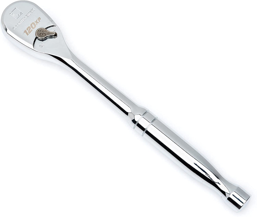 GearWrench Apex Tool Group 81011P Tropfen-Ratsche mit 1/4-Zoll-Antrieb Vollständige Politur, 12,7 cm