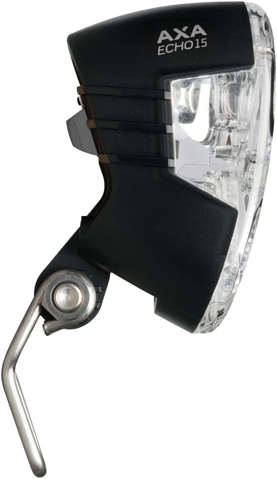 AXA Echo 15 Switch – Dynamo Fahrradlicht – 15 Lux – mit Reflektor – Sichtbar von der Seite – StVZO z