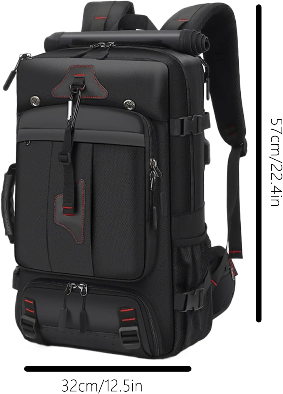 Wasserdichter Reiserucksack, grosse Kapazität, ergonomische Outdoor-Tasche, kompakt, leicht, für Cam