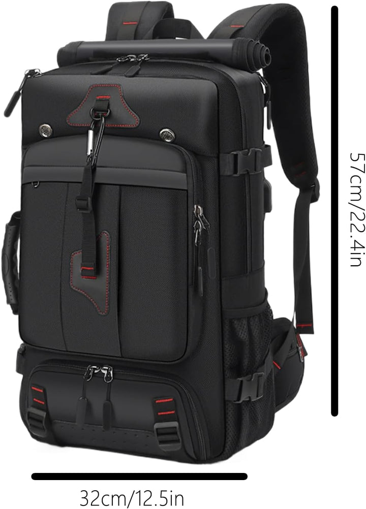 Wasserdichter Reiserucksack, grosse Kapazität, ergonomische Outdoor-Tasche, kompakt, leicht, für Cam