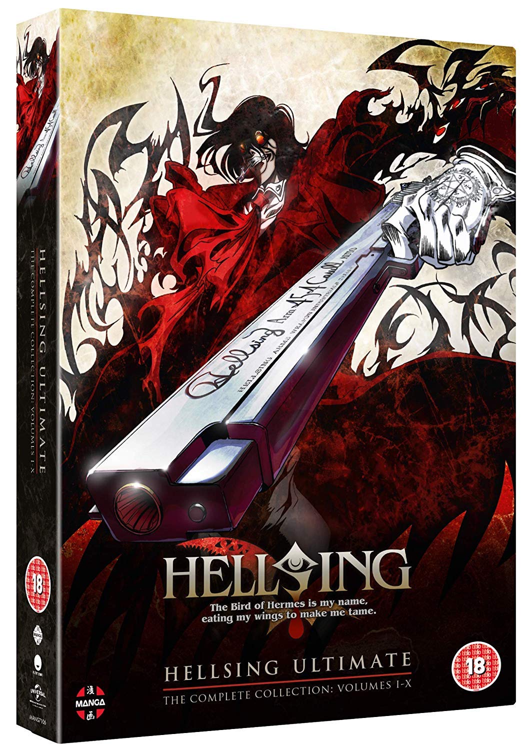 Hellsing Ultimate - Volume 1-10 Complete Collection [9DVD] (Keine deutsche Version), DVD