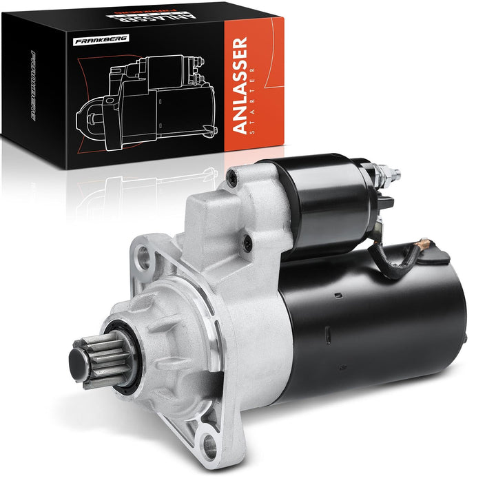 Frankberg Anlasser Starter Kompatibel mit A3 1999-2003 Ibiza 2002-2004 Leon 1999-2006 Fabia 2003-200
