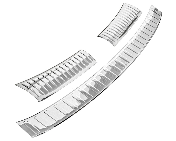 RECAMBO Ladekantenschutz Set Edelstahl kompatibel für SsangYong Torres | BJ ab 2022 - Hochglanz poli