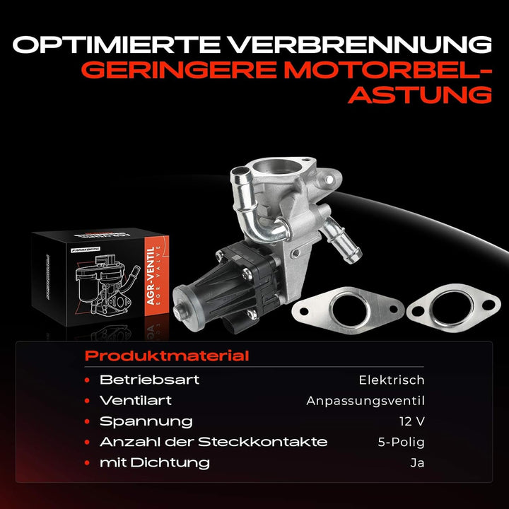 AGR-Ventil Abgasrückführung für Transit Bus Kasten Pritsche/Fahrgestell FA FB FC FD FS FZ FM FN 2.2