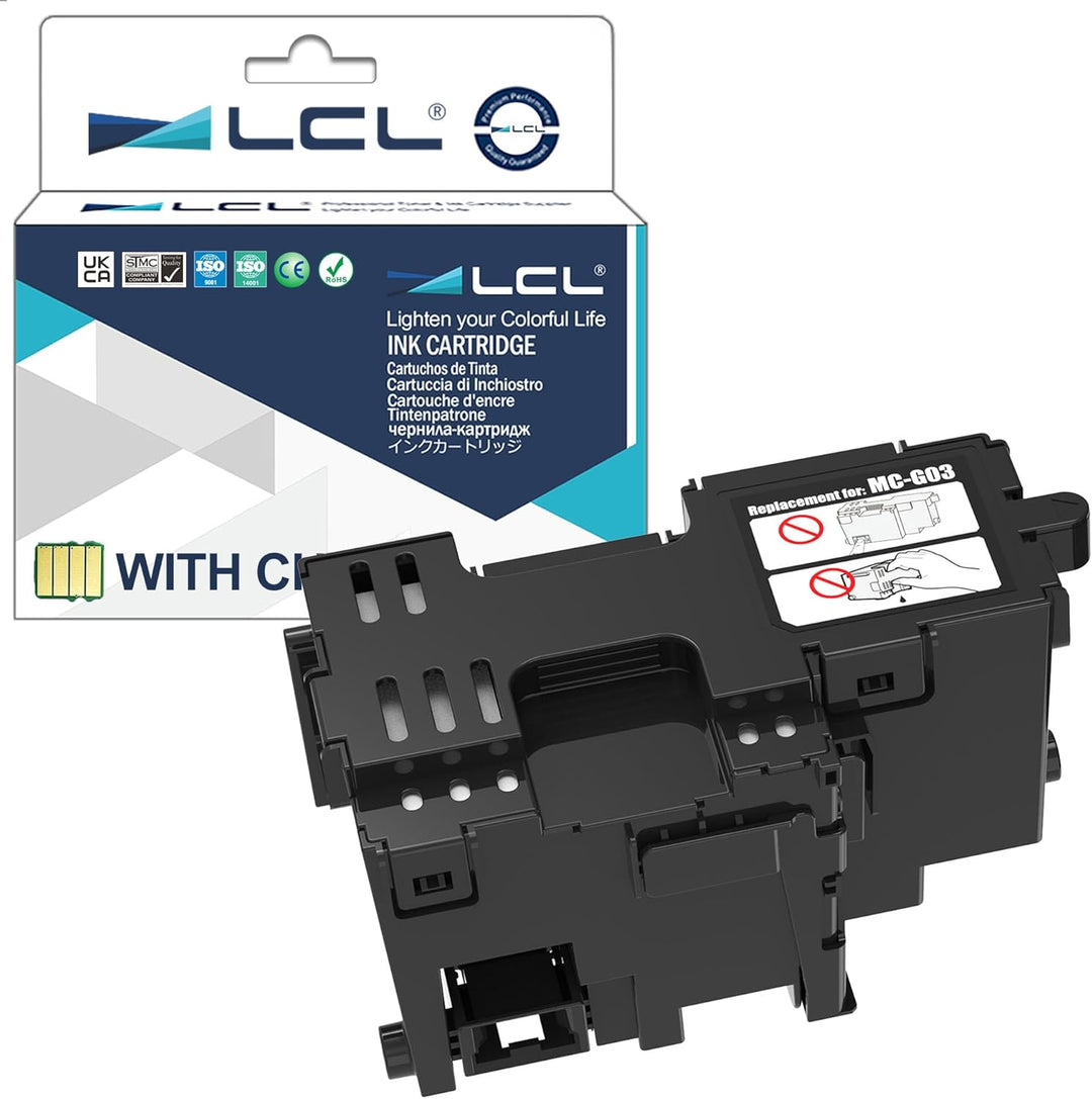 LCL Kompatibel MC-G03 Wartungskassette Maintenance Cartridge (1 Schwarz) Kompatibel für Canon MAXIFY