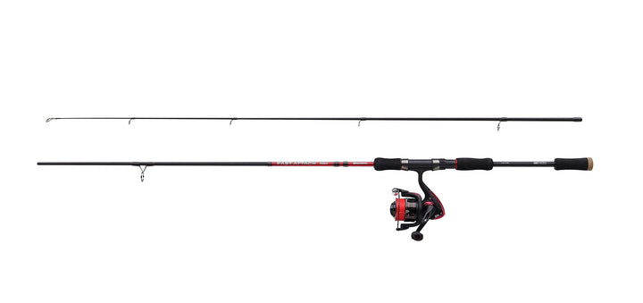 Abu Garcia Fast Attack Spinning Combo, Rod and Reel for Predator Fishing, 24T Carbon Blanks, 3+1 Bal