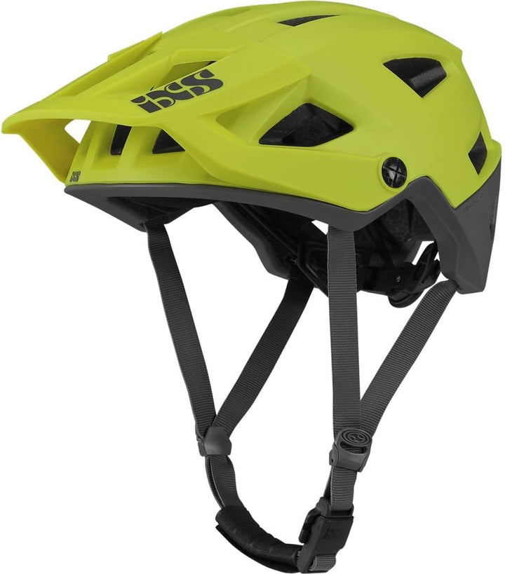 IXS Trigger AM MTB-Helm, Unisex, Lime, SM (54 – 58 cm)
