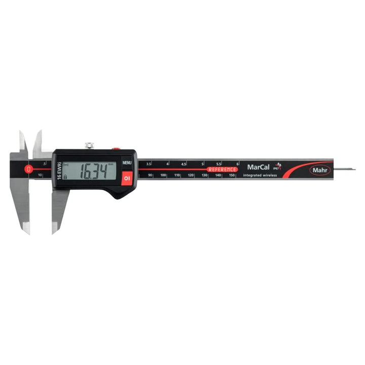 Mahr 4103403 MarCal 16 EWRi Digitaler Messschieber mit Reibrad, Reichweite 150 mm - 0 mm