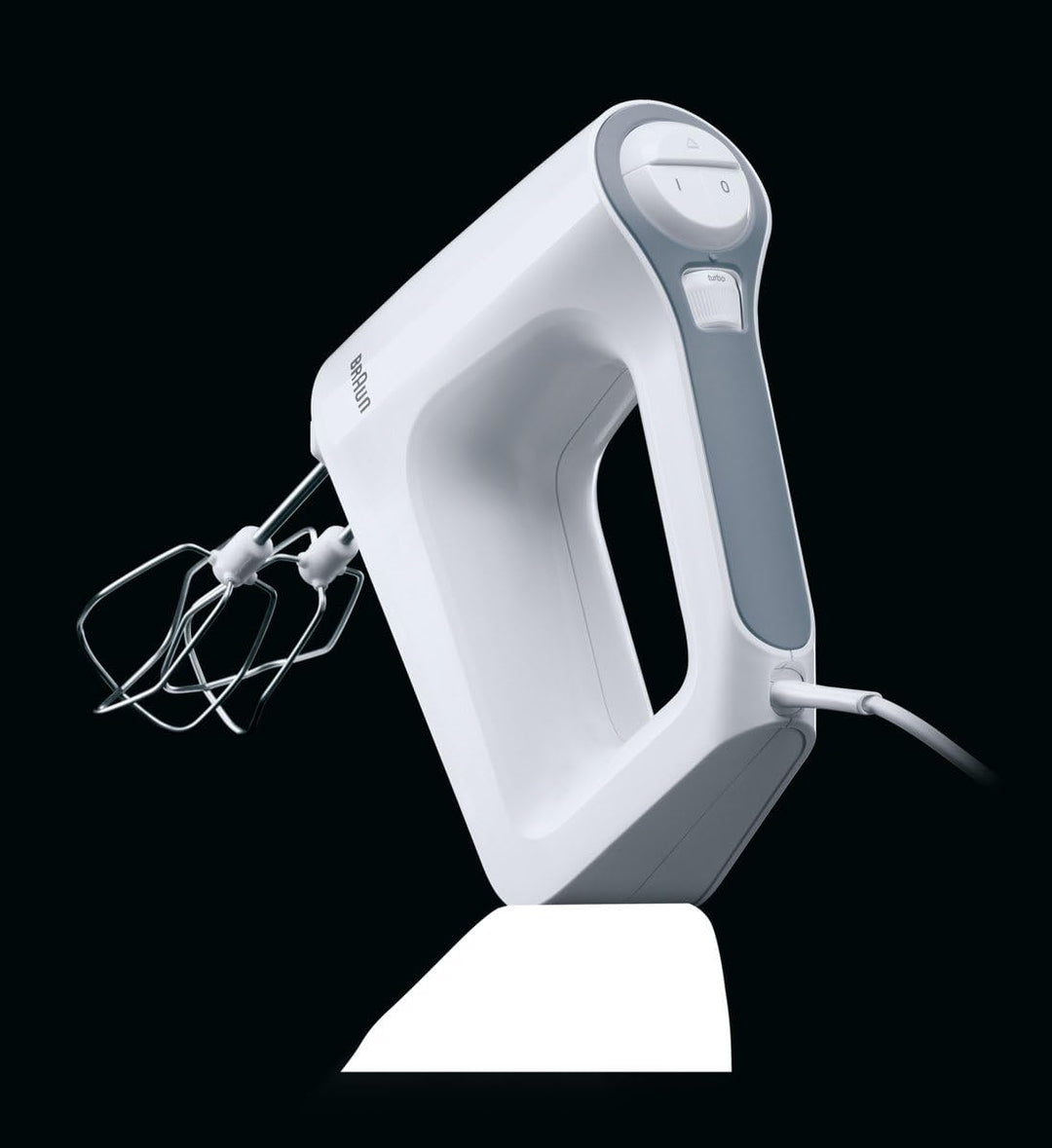 Braun MultiMix 3 HM 3135 Handmixer – Handrührgerät zum Backen & Kochen, inkl. Schneebesen, Knethaken