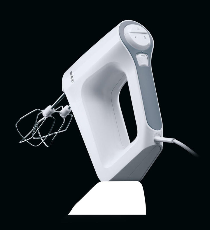 Braun MultiMix 3 HM 3135 Handmixer – Handrührgerät zum Backen & Kochen, inkl. Schneebesen, Knethaken