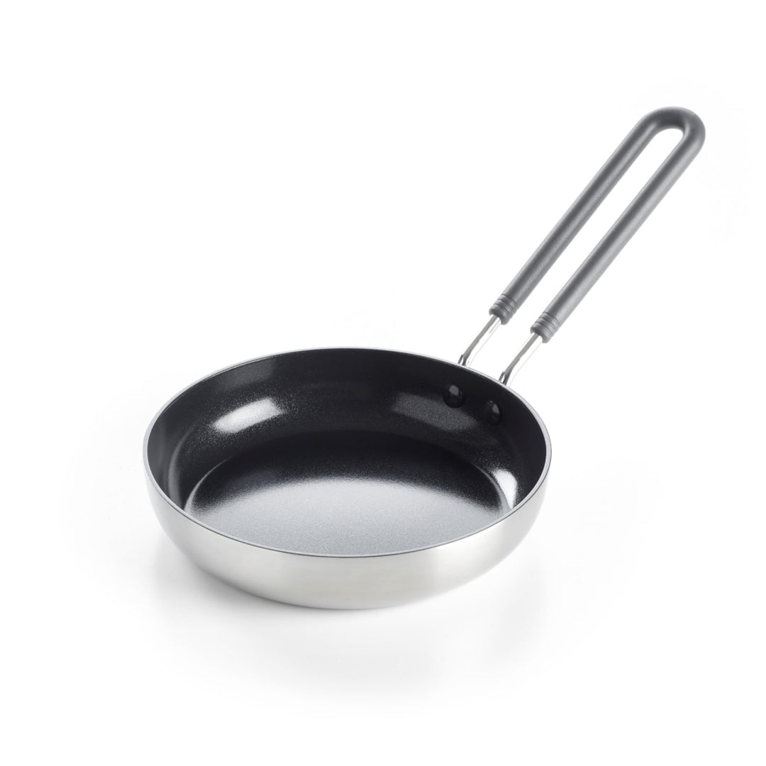 GreenPan Mini Hart eloxierte, Gesundheitsfördernde Keramische Antihaft-Edelstahlpfanne 14 cm rund, P