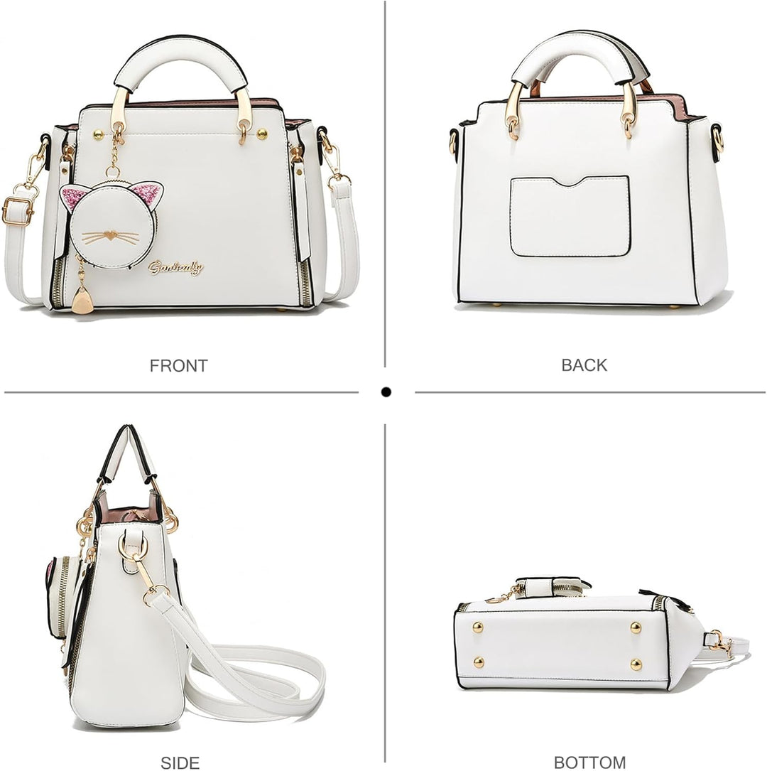 NICOLE &amp; DORIS Frauen Umhängetasche Klein Tasche Mode Handtaschen Damen Kuriertaschen Handytasche Mä