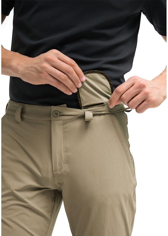 Maier Sports Torid Slim, Herren Wanderhose, Wasserabweisende Outdoorhose für Trekking und Hiking, En