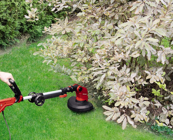 Einhell GE-ET 5027 Elektro Rasentrimmer (500 W, 11.000 1/min Umdrehungen, 270 mm Schnittkreis, Flowe