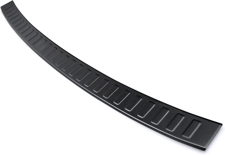 teileplus24 AL103 Ladekantenschutz Aluminium kompatibel mit VW Touran 2 5T 2015-, Farbe:Schwarz, Sch