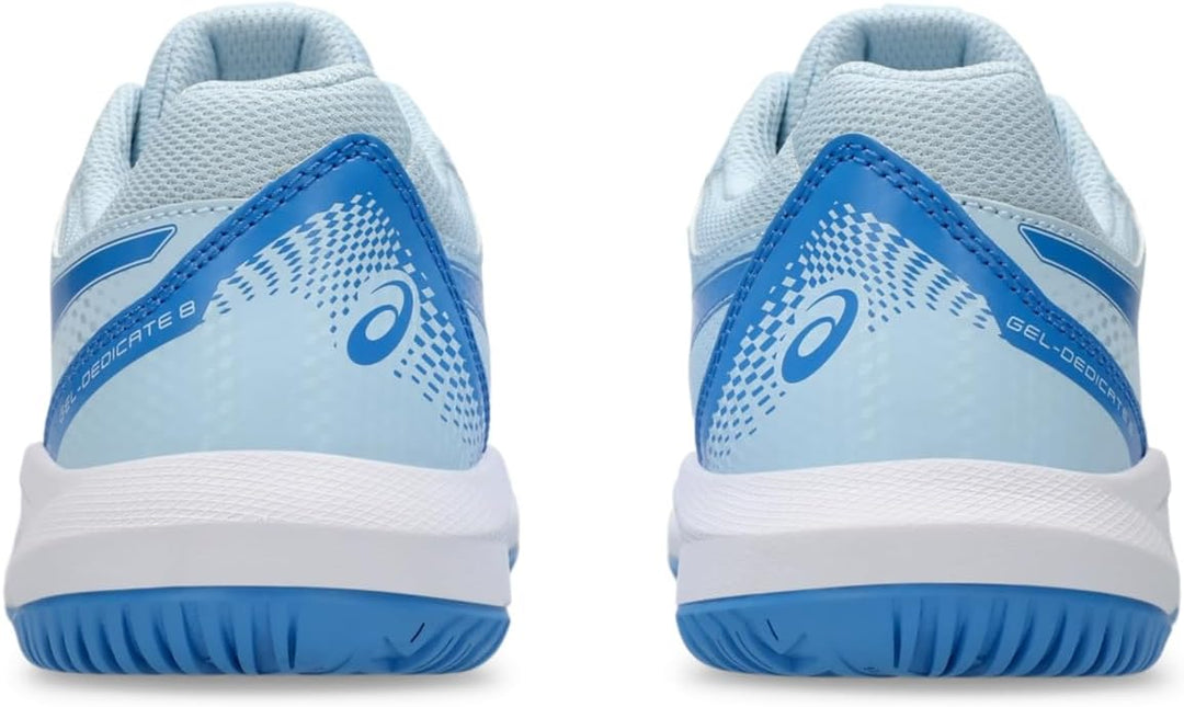 ASICS Jungen Gel-Dedicate 8 Padel Gs Sneaker 35 EU Hellblau Blaue Küste, 35 EU Hellblau Blaue K&#xFC