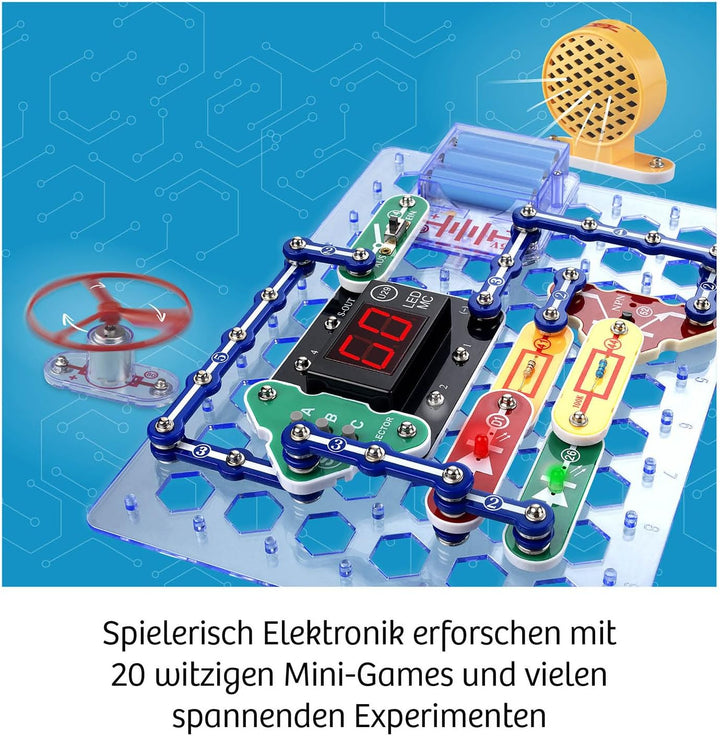 KOSMOS 620998 Easy Elektro - Games, Spielerisches Lernen über Stromkreise beim Programmieren von Min