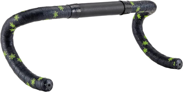 Supacaz Super Sticky Kush Neon Gelb Lenkerband Print, SC-BT-027 Einheitsgrösse Schwarz, Einheitsgrös
