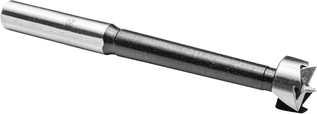 ENT 40420 Multi-Spur-Bit metrisch - Durchmesser (D) 20 mm, NL 70 mm, GL 130 mm, S 12,7 mm mit 3 Fläc