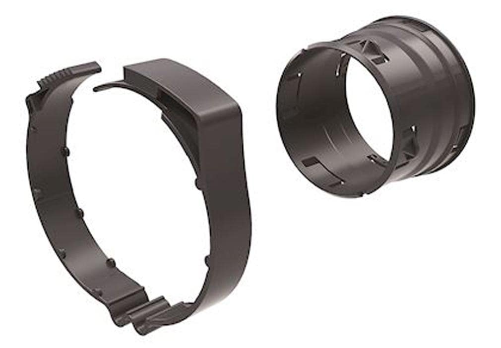 Aldes 11033011 - ALD-11033011 - Set mit Kupplung und Schelle Easyclip D80 Aldes 11033011
