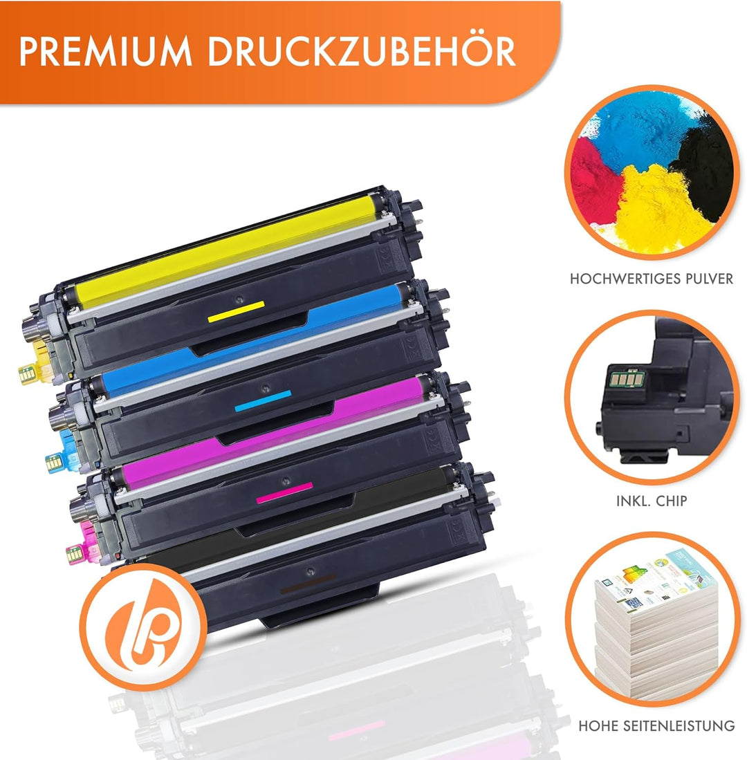 TN-247 kompatibel als Ersatz für Toner Brother TN-243CMYK TN247 für Brother MFC-L3750CDW DCP-L3550CD